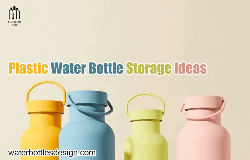 Plastic Water Bottle Storage Ideas